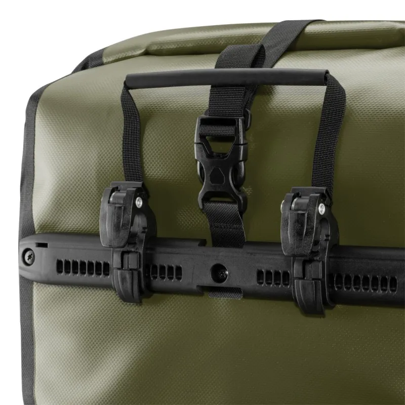 Ortlieb Back-Roller 40L Classic Waterproof Pannier Bag Pair in Olive-2